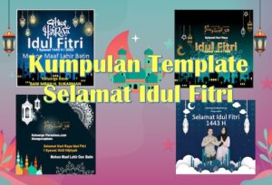 Download Template PPT Ucapan Selamat Idul Fitri Tinggal Edit